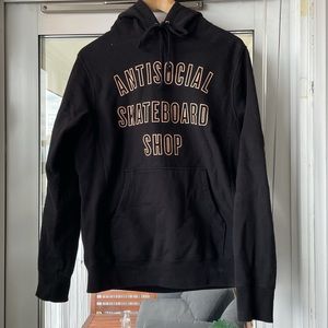 Antisocial Skateboard Shop Hoody hoodie - black